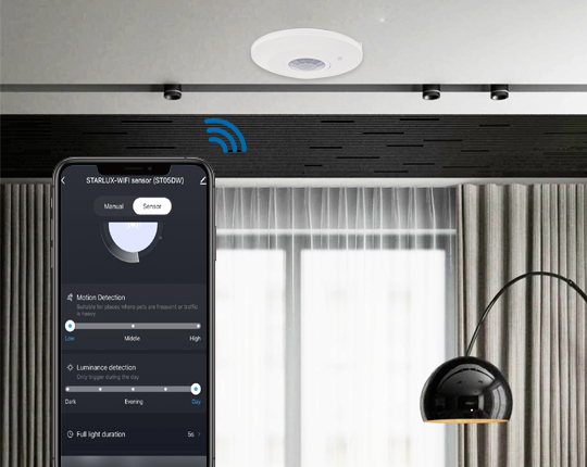 360 asteen kantaman älykäs PIR-liiketunnistin (4)