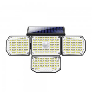 Luz de parede de painel solar SWL6515 com sensor PIR