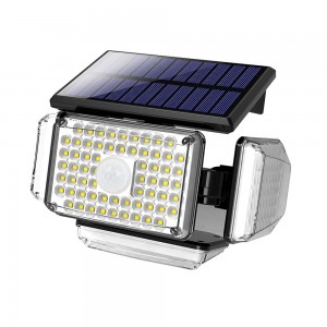 SWL6515 Solcellepanel vegglampe med PIR-sensor