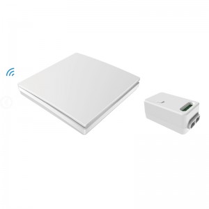 Interruptor inteligente WIFI sem fio com design de painel grande