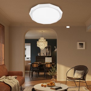 Moderní Wifi Tuya Smart LED stropní s režimem hudby