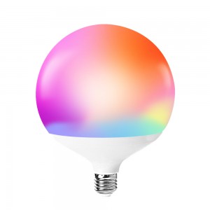 Lâmpada inteligente de LED com mudança de cor RGB CCT