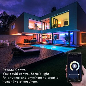 RGB-CCT-Farbwechsel-LED-Smart-Glühlampe