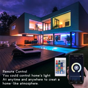 Lampadina WIFI cambia colore RGB con controller IR