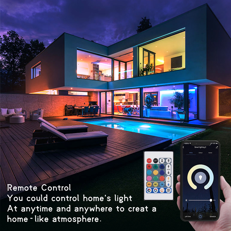 Lampadina RGB cambia colore con controller IR (7)