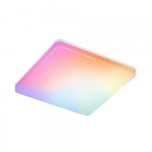 Luz de teto Smart Control regulável CCT RGB inteligente