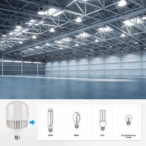 T Shape LED teollisuusvalaisimet varastoon