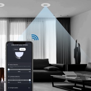 WIFI Infälld Smart PIR-sensor