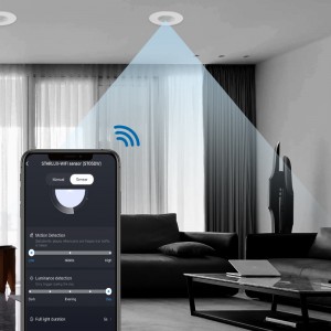 Sensore PIR intelligente da incasso WIFI