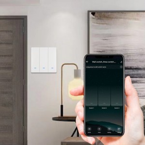 WIFI Zigbee Smart Wall Switch mit physischer Taste