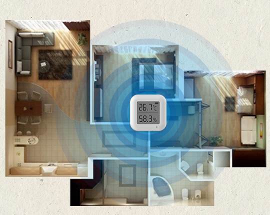 Sensor de temperatura e umidade WiFi ou Zigbee (7)